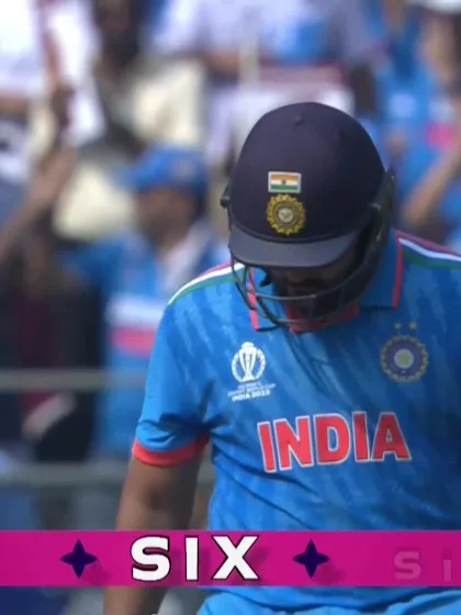 Rohit Sharma - Six - India vs New Zealand