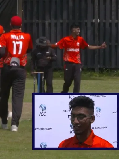 U19 CWC Americas Q: Canada v Argentina - POM Interview with Raqib Shamsudeen 