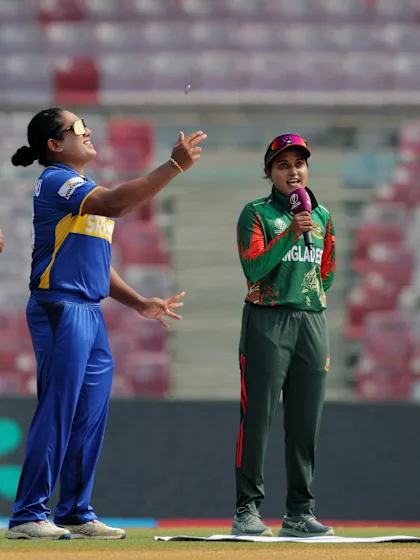 Sri Lanka win toss against Bangladesh | CWC25
