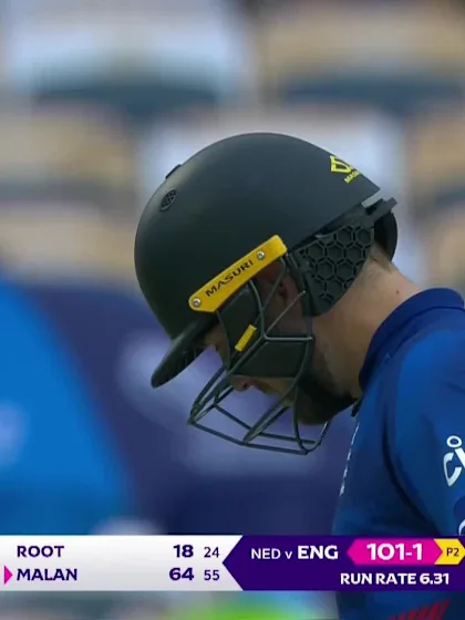 Dawid Malan - Six - England vs Netherlands