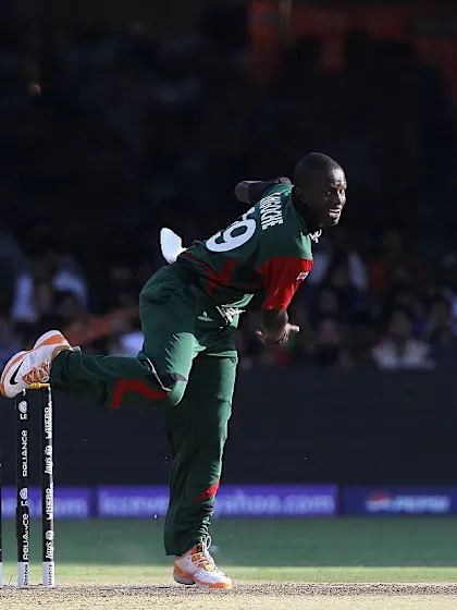 James Ngoche’s bowling action found to be illegal 