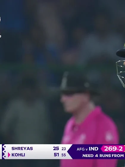 Virat Kohli - Half Century - India vs Afghanistan