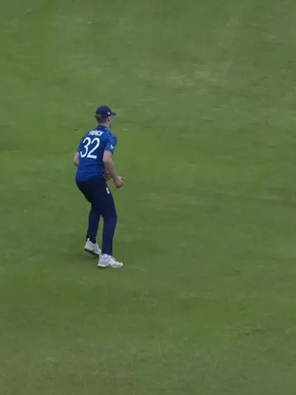 Leeroy Chiwaula - Wicket - England vs Zimbabwe