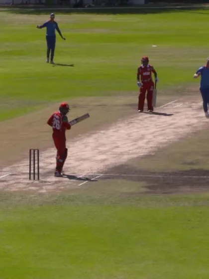 WCL 2, Final: Namibia v Oman – Green's one-handed diving catch