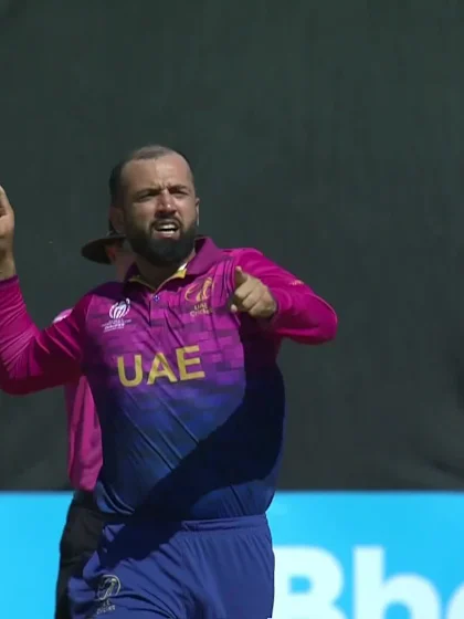 Dhananjaya de Silva - Wicket - Sri Lanka vs UAE