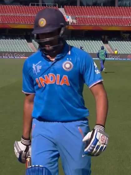 IND vs AFG –  rohit sharma wicket