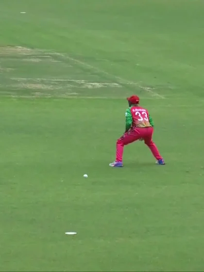 Azizul Hakim Tamim with a Four vs. Zimbabwe