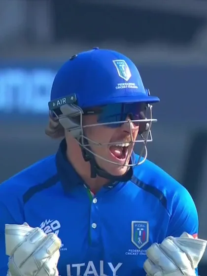 Jacob Bethell - Wicket - England vs Italy