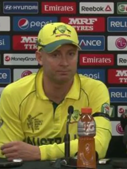 SF2, Australia v India, Post-Match Press Conference, Michael Clarke & Steve Smith- Australia
