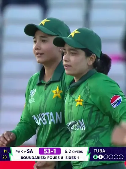 Laura Wolvaardt - Wicket - South Africa vs Pakistan