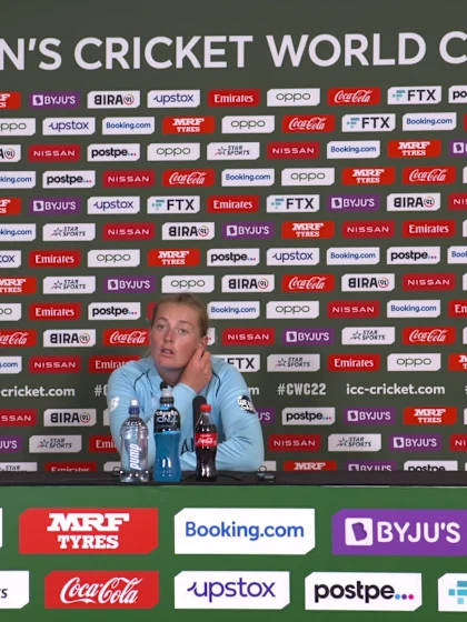 1 April - Christchurch - England player Sophie Ecclestone press conference