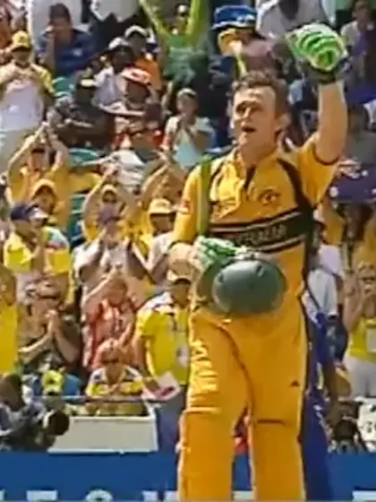 2007 CWC | Gilchrist century makes it three in three for Australia