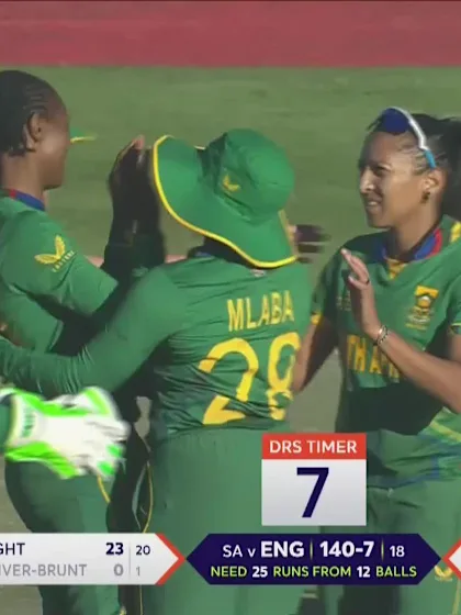 Katherine Brunt - Wicket - England vs South Africa
