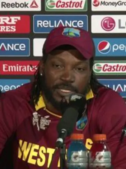 M15 West Indies v Zimbabwe, Chris Gayle Post Match PC  (1)