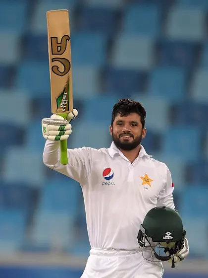 Yasir strikes after Pakistan rides on Azhar triple to declare on 579/3