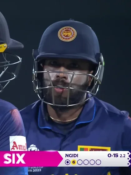 Kusal Mendis - Six - South Africa vs Sri Lanka