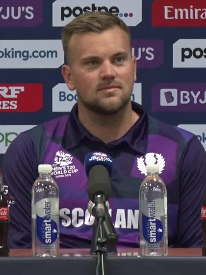 21 October - Oman - Scotland's Mark Watt post-match press conference