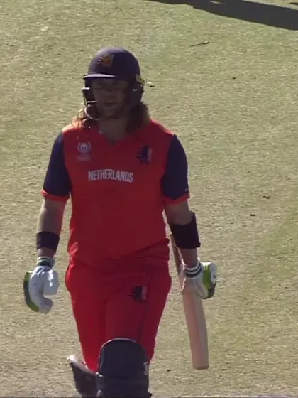 Logo of Max O'Dowd - Wicket - Netherlands vs Nepal
