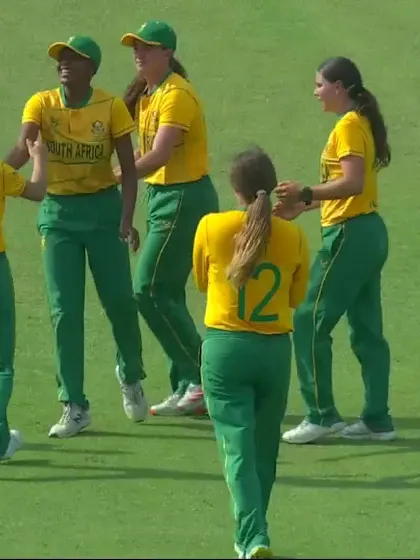 Wicket-Archara-Supriya-South-Africa-U19s-Women v UAE-U19s-Women ICC U19W T20WC 2023