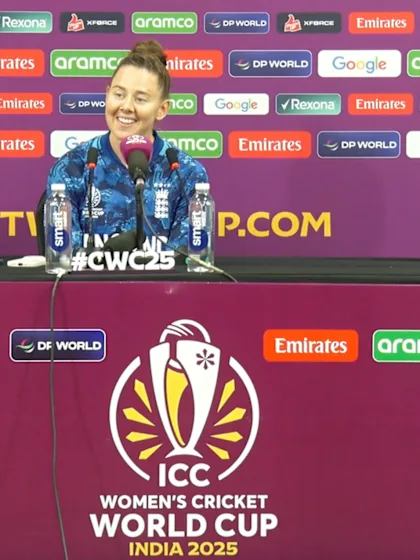 Linsey Smith | ICC WCW25 | England post-match press conference | 3 Oct '25