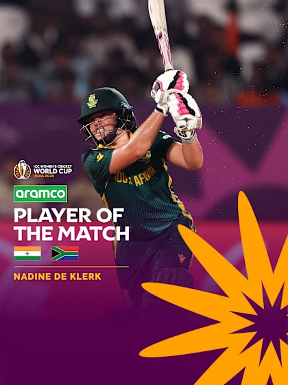 Nadine de Klerk's unbelievable match-winning knock | Aramco POTM Highlights | CWC25
