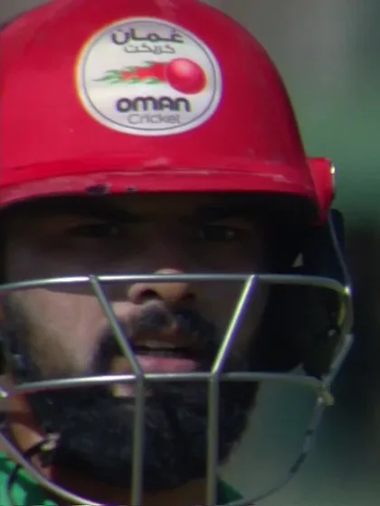 Logo of Kashyap Prajapati - Wicket - West Indies vs Oman