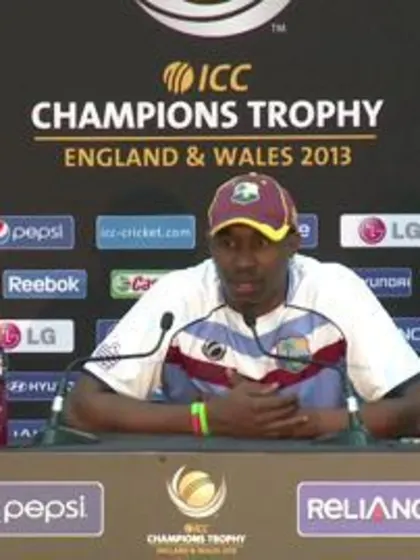 M2: Dwayne Bravo Press Conference Part 1