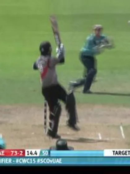 ICC CWCQ 2014 Final: Scotland v UAE Highlights
