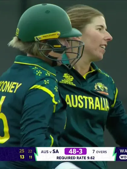 Nadine de Klerk - Wicket - Australia vs South Africa