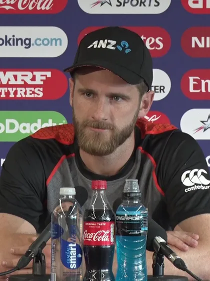 8 July - Manchester - New Zealand Captain Kane Williamson pre-match press conference