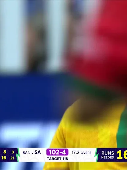 Nadine Klerk - Wicket - South Africa vs Bangladesh