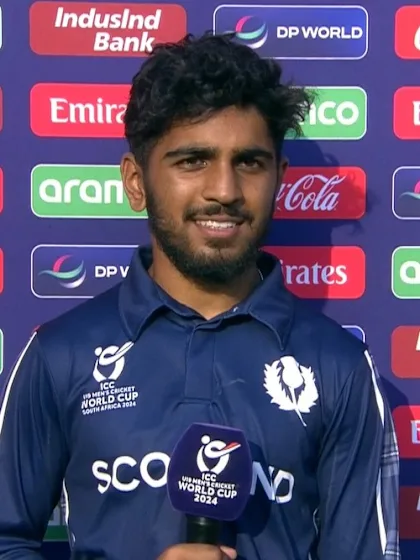 Qasim Khan (Scotland player) post-match Press Conference - 1st February 2024