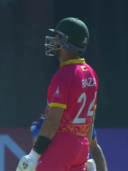 Logo of Sikandar Raza - Wicket - Zimbabwe vs Sri Lanka