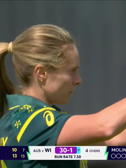 Aaliyah Alleyne - Wicket - West Indies vs Australia