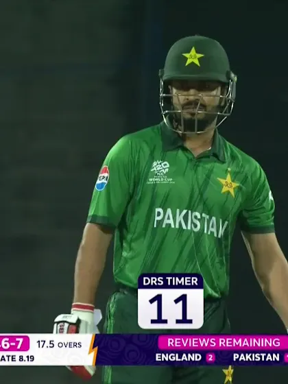 Mohammad Nawaz - Wicket - England vs Pakistan