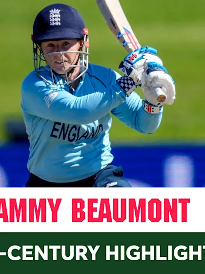 Logo of Highlights: Tammy Beaumont gets England off to a fast start