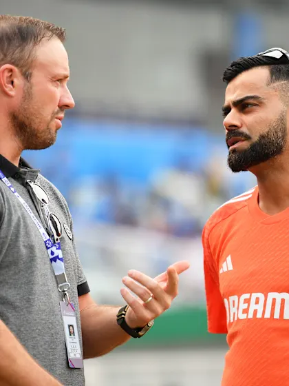 Logo of Hall of Fame inductee de Villiers hailed 'most talented cricketer I have played with' by Virat Kohli