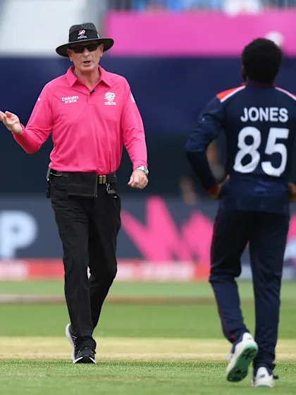 Stop clock violation sees USA fined five penalty runs | USA v IND | T20WC 2024