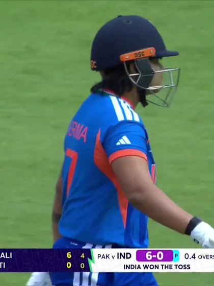 Shafali Verma - Wicket - India vs Pakistan