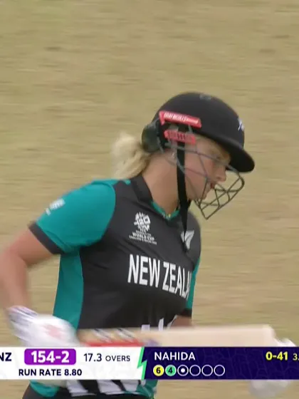 Izzy Sharp - Wicket - New Zealand vs Bangladesh