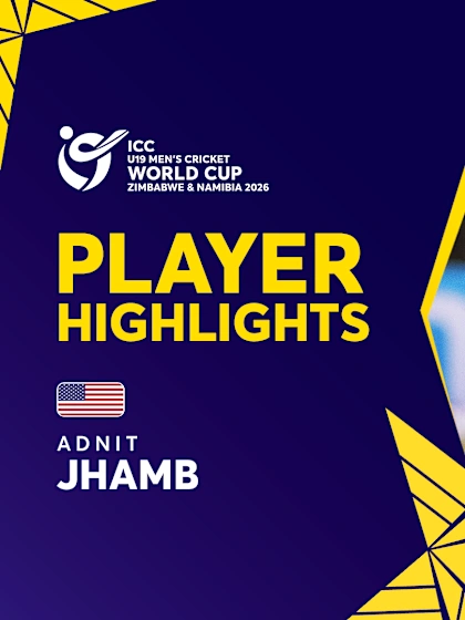 Jhamb leads the late-order fight | Player Highlights | U19 CWC 2026