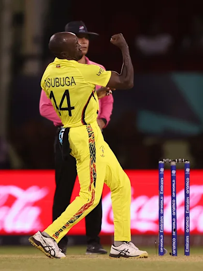 Frank Nsubuga's sensational spell of 2/4 | T20WC 2024