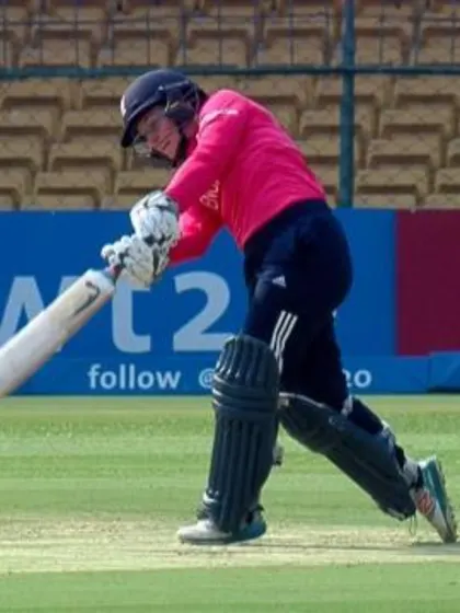 England Innings Super Shots v BAN ICC Womens WT20 2016