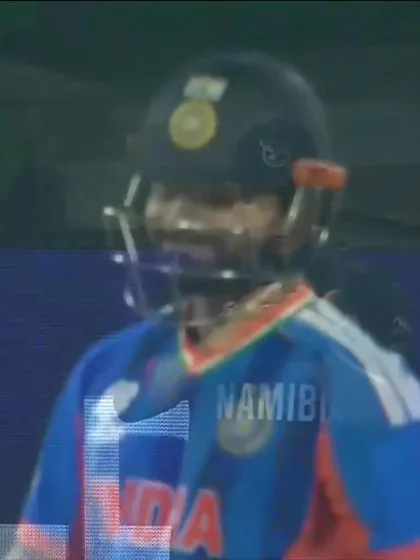 Rinku Singh - Wicket - India vs Namibia