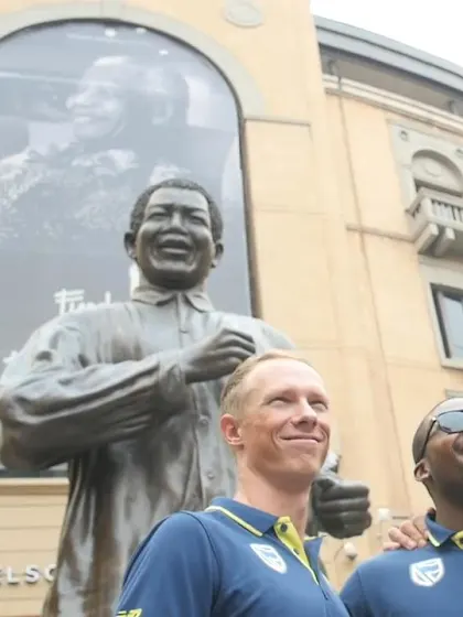 The ICC #CWCTrophyTour, driven by Nissan, lands in Johannesburg!