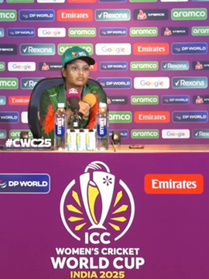 Sobhana Mostary disappointed after loss to Australia | Post-match Press Conference | CWC25