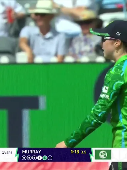 Jahzara Claxton - Wicket - West Indies vs Ireland
