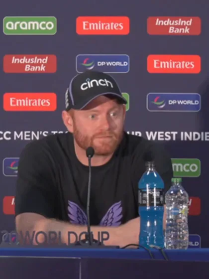 Jonny Bairstow (England player) post-match Press Conference - 15th June 2024