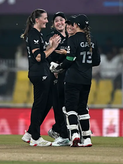 Mair crashes the stumps with a ripper | CWC25