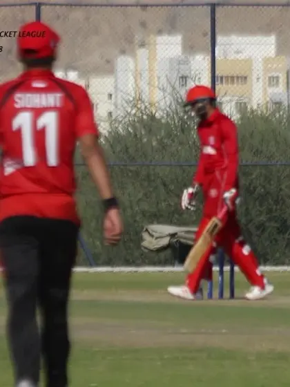 WCL Div 3 – Denmark fall of wickets against Singapore